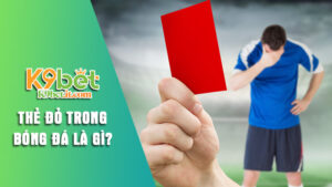 Thẻ đỏ trong bóng đá là gì Chia sẻ chi tiết từ chuyên gia K9bet