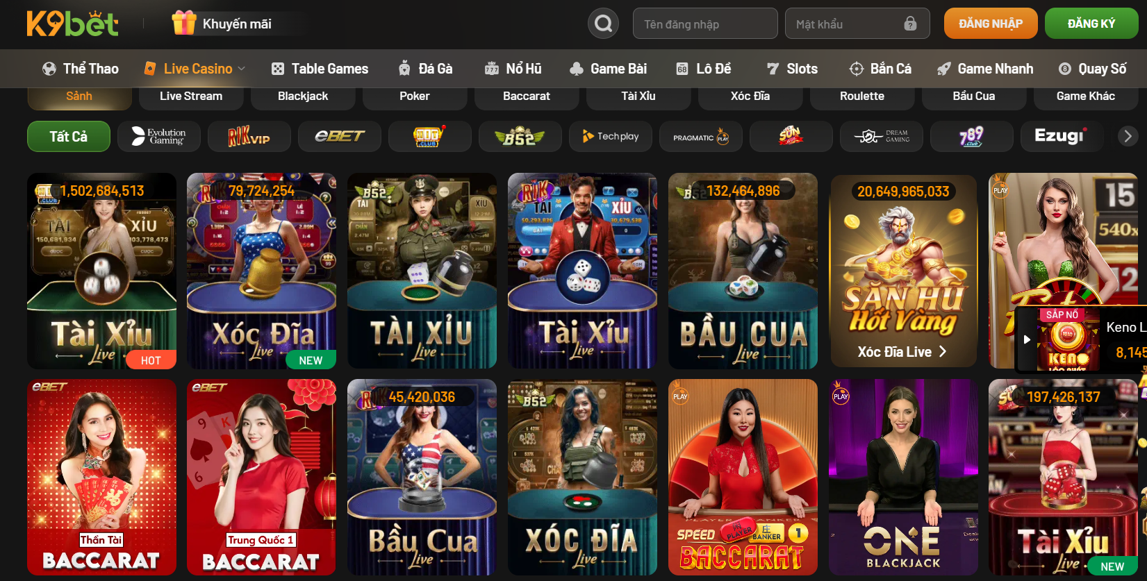 casino nhà cái k9bet